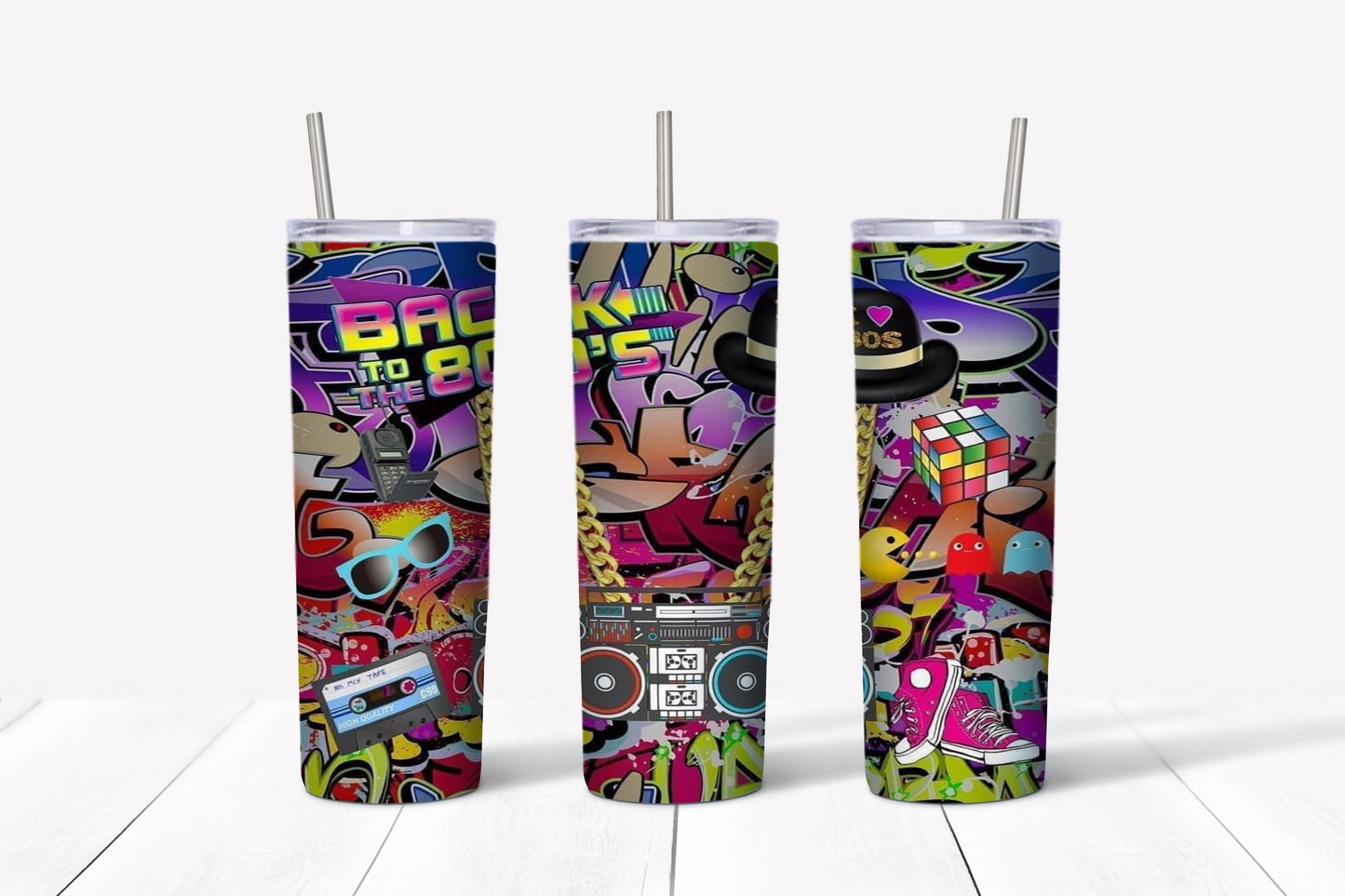 Double Walled 20oz Skinny Tumbler - Pop Culture Comic Collection