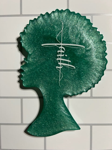 Afro Girl/Man Coasters