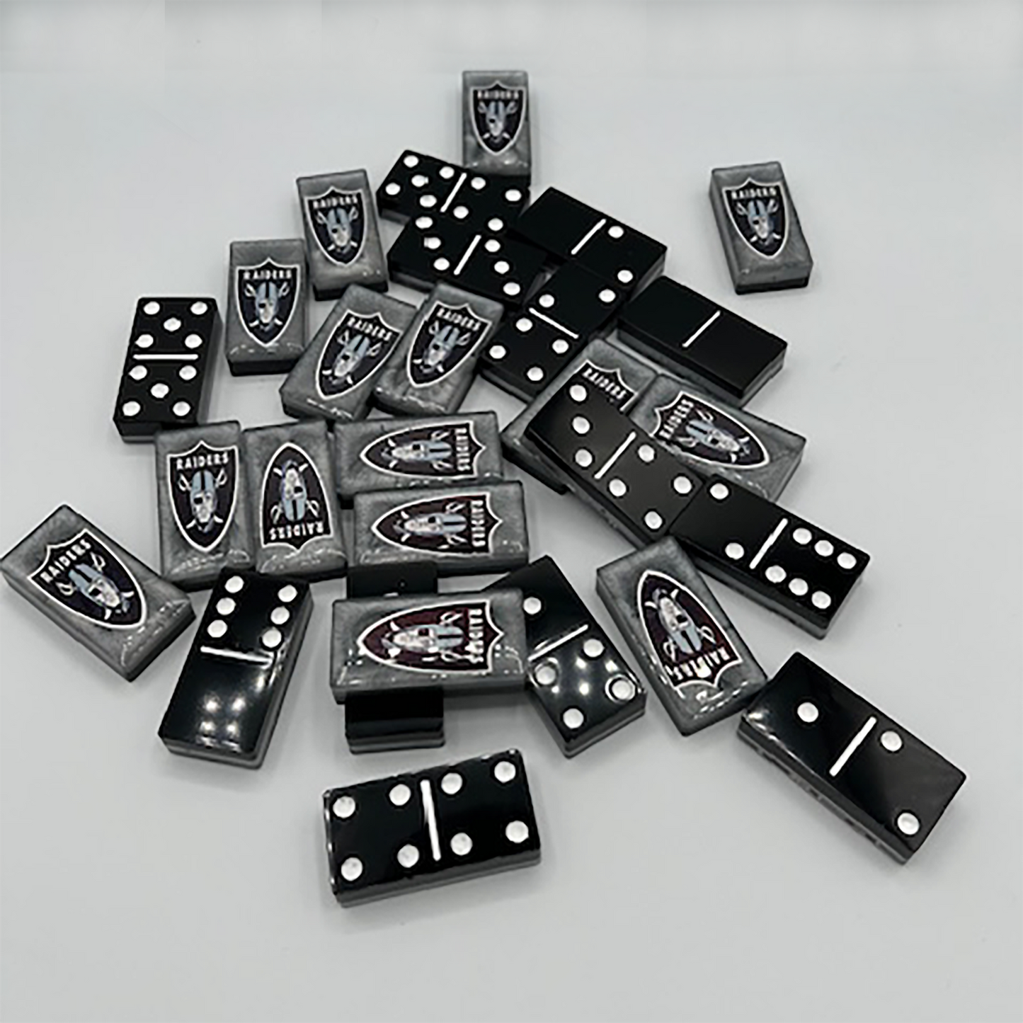 Las Vegas Raiders Domino Set