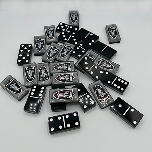 Las Vegas Raiders Domino Set