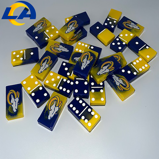 Los Angeles Rams Domino Set