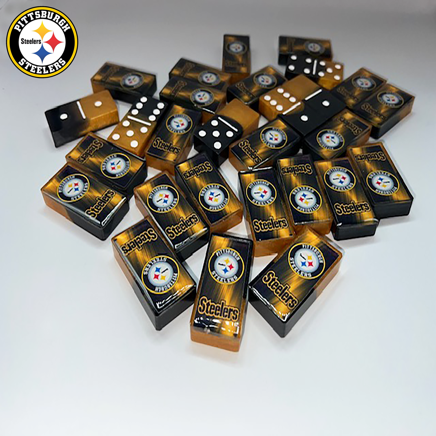Pittsburgh Steelers Domino Set