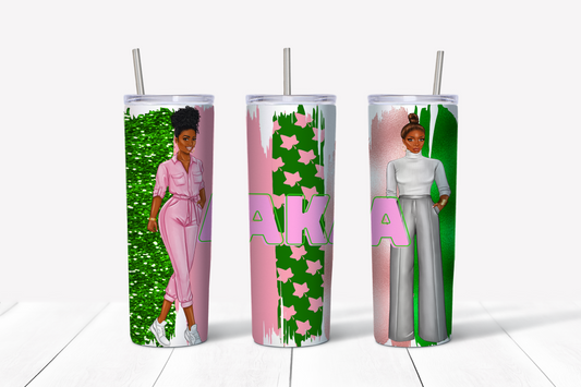 Double Walled 20oz Tumbler - Sorority/Fraternity Collection