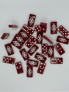 Kappa Alpha Psi Inspired Domino Set