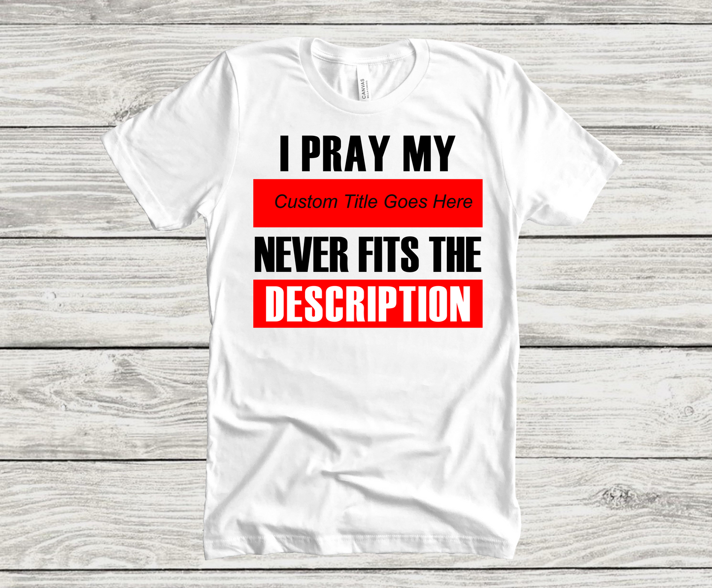 I Pray I Never Fit the Description