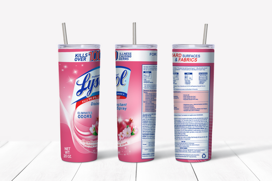 Pink Lysol 20oz Tumbler