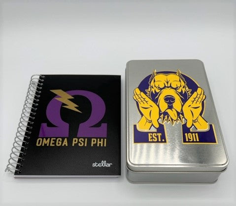 Omega Psi Phi Inspired Domino Set