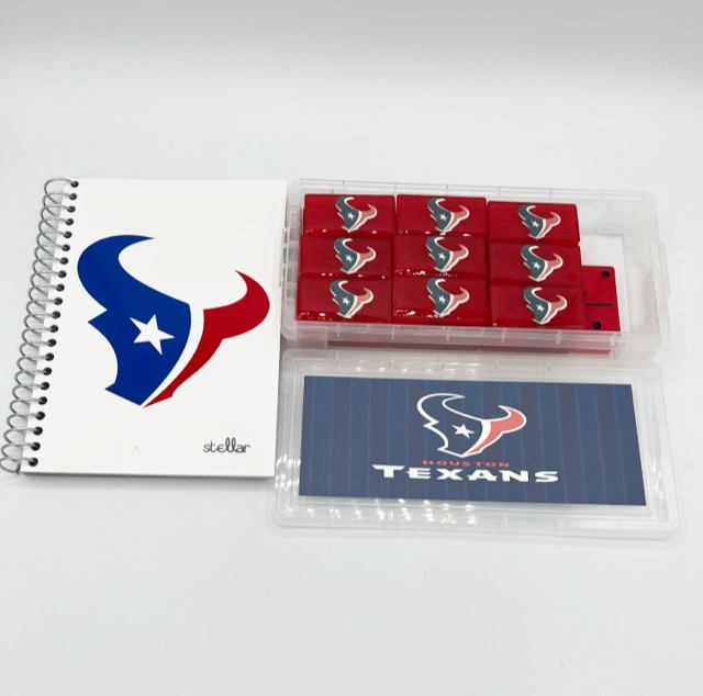 Houston Texans Domino Set