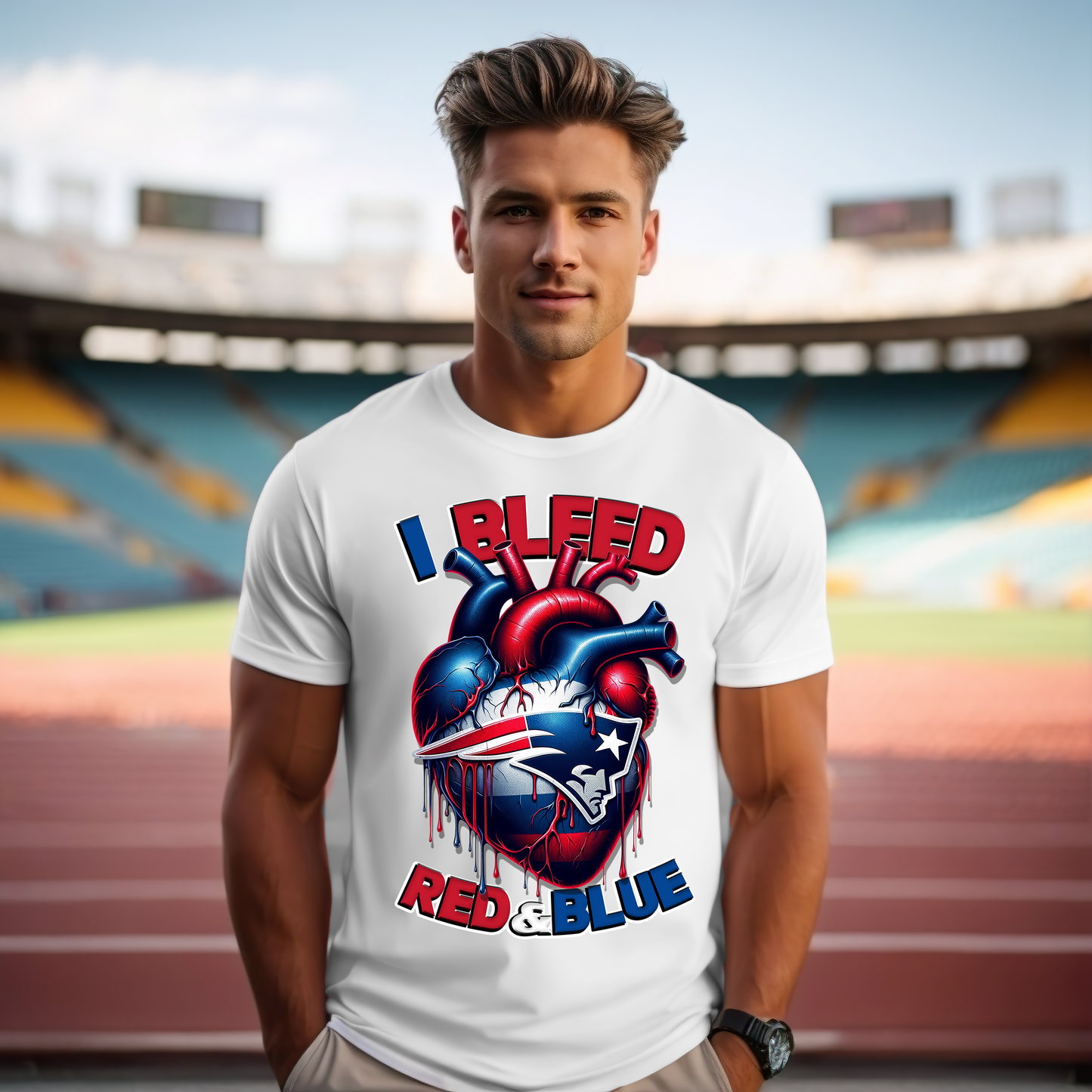 NFL T-Shirts - I Bleed Seahawks Texans, Cowboys, Patriots, 49ers NFL Teams